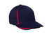 Pacific Headwear M3 Performance Flexfit® Cap (472F), Color 'NavyRed'